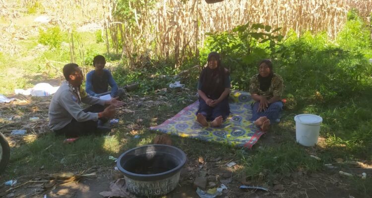 DDS Bhabinkamtibmas Perkuat Kemitraan di Musim Tanam Sekotong