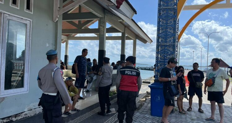 Polsek Sekotong Antisipasi Kejahatan di Tempat Wisata Lombok Barat