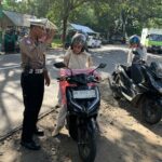 Operasi Patuh Rinjani 2025 Polres Lombok Barat Tindak Puluhan Pelanggar di Kediri