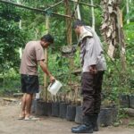 Polsek Batulayar Dorong Kemandirian Pangan Lewat Program Pekarangan di Dusun Orong