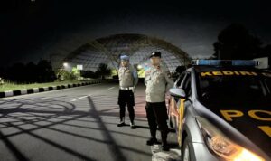 Polsek Kediri Intensifkan Patroli Blue Light di Jalur Rawan BIL Lombok Barat