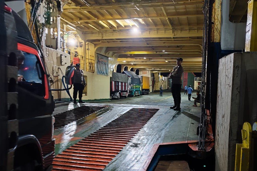 Polsek Kawasan Pelabuhan Lembar Perkuat Sinergi untuk Kelancaran Logistik