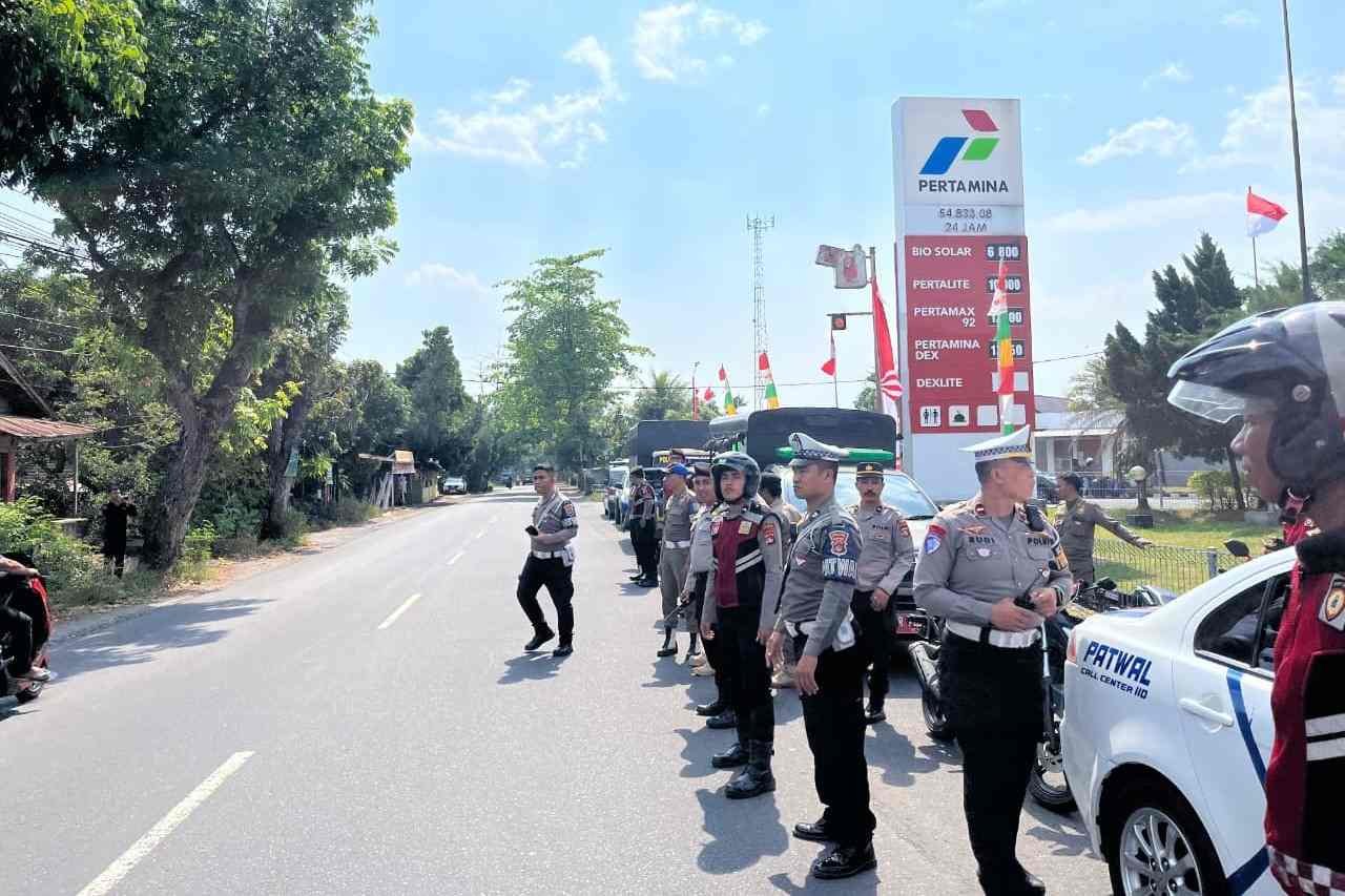 Polres Lombok Barat Intensifkan Patroli, Pastikan Kondisi Tetap Kondusif