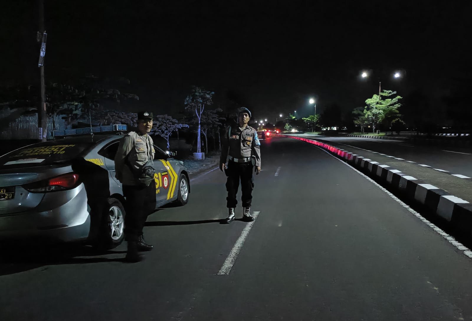 Perumahan Kuranji dan Telagawaru Jadi Fokus Patroli Malam Polsek Labuapi