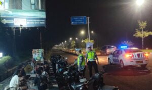 Blue Light Patrol Satlantas Lombok Barat, Aman Tanpa Balap Liar