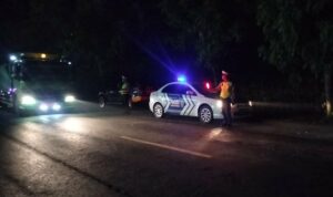 Malam Bebas Kendaraan di Gerung Berlangsung Lancar dan Tertib