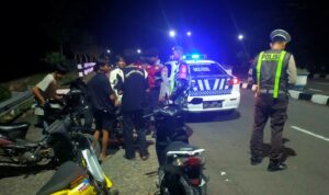 Operasi Lilin Rinjani: Polisi Sisir Balap Liar di Gerung